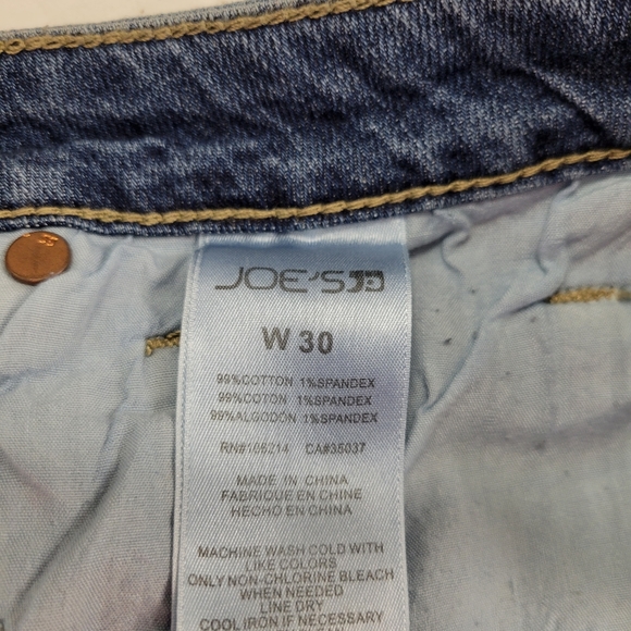 Joe's Jeans Size 30 blue mini denim skirt - Picture 4 of 5
